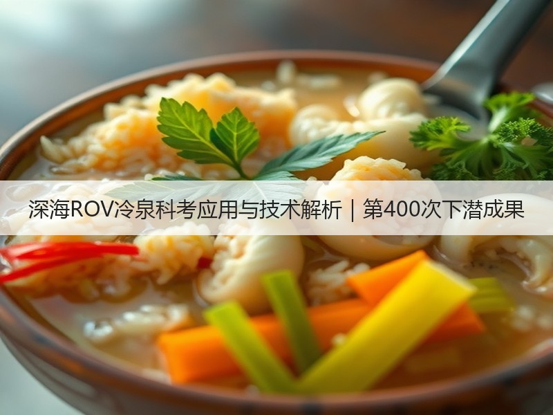 深海ROV冷泉科考应用与技术解析｜第400次下潜成果
